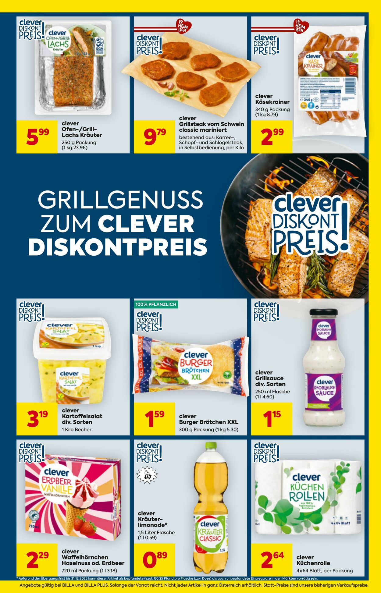 Prospekt Billa 17.07.2025 - 23.07.2025