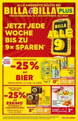 Prospekt Billa 17.07.2025 - 23.07.2025