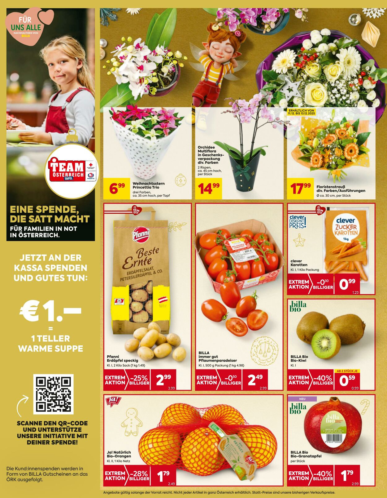 Prospekt Billa 11.12.2025 - 17.12.2025