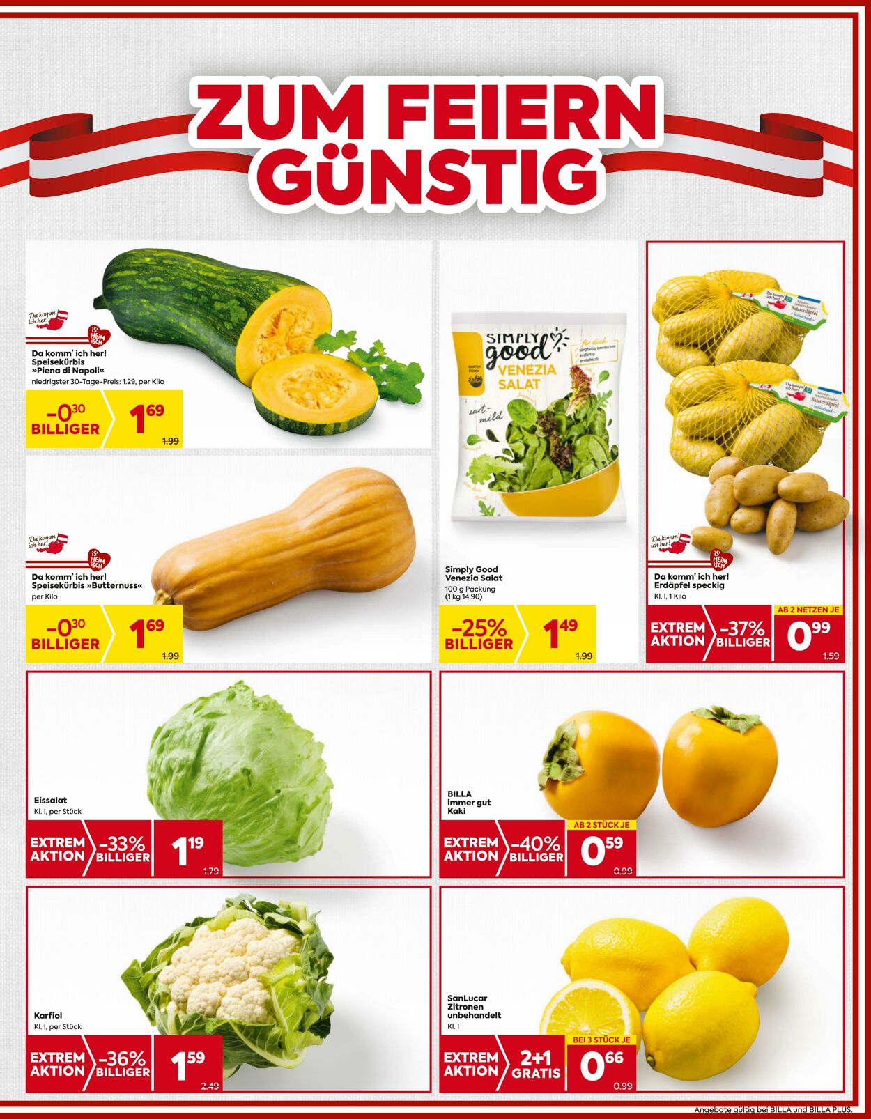 Prospekt Billa 23.10.2025 - 29.10.2025