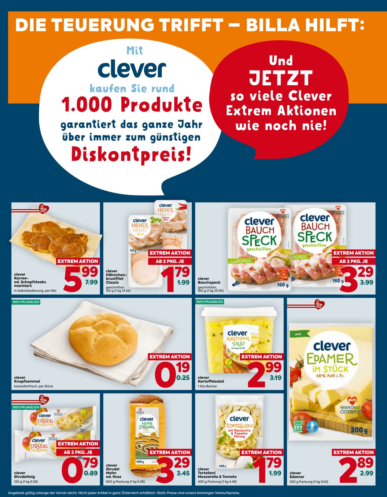 Prospekt Billa 23.10.2025 - 29.10.2025