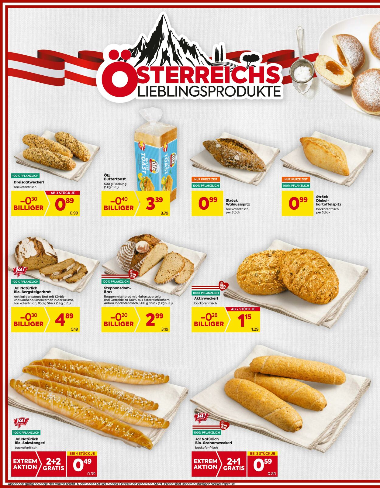 Prospekt Billa 23.10.2025 - 29.10.2025