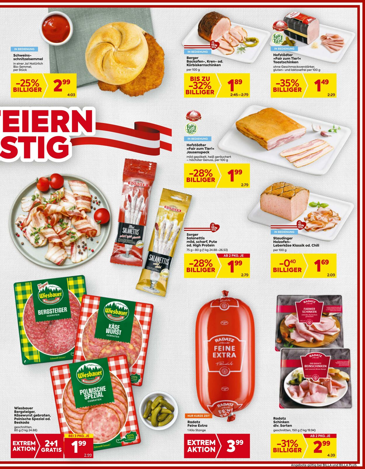 Prospekt Billa 23.10.2025 - 29.10.2025