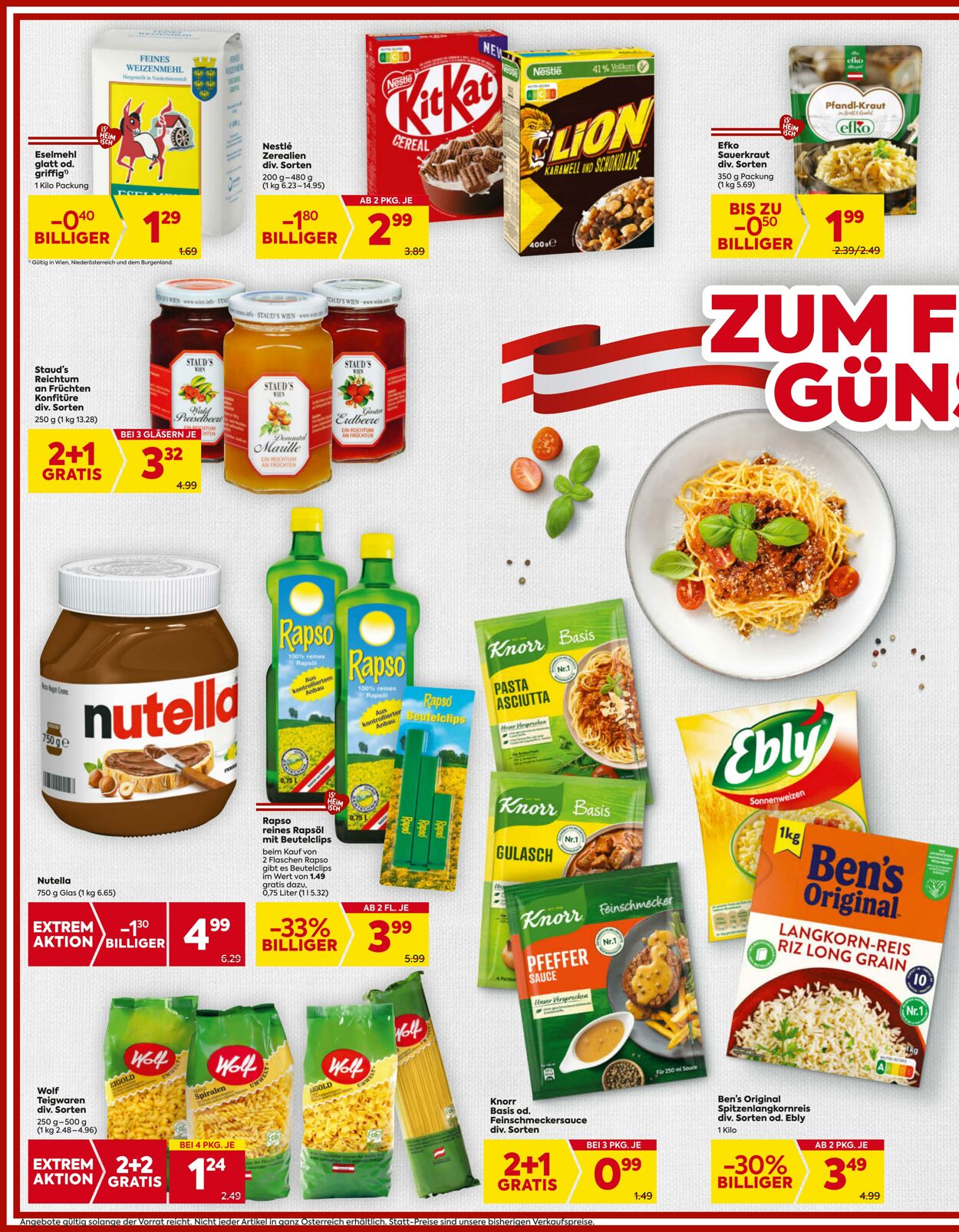 Prospekt Billa 23.10.2025 - 29.10.2025