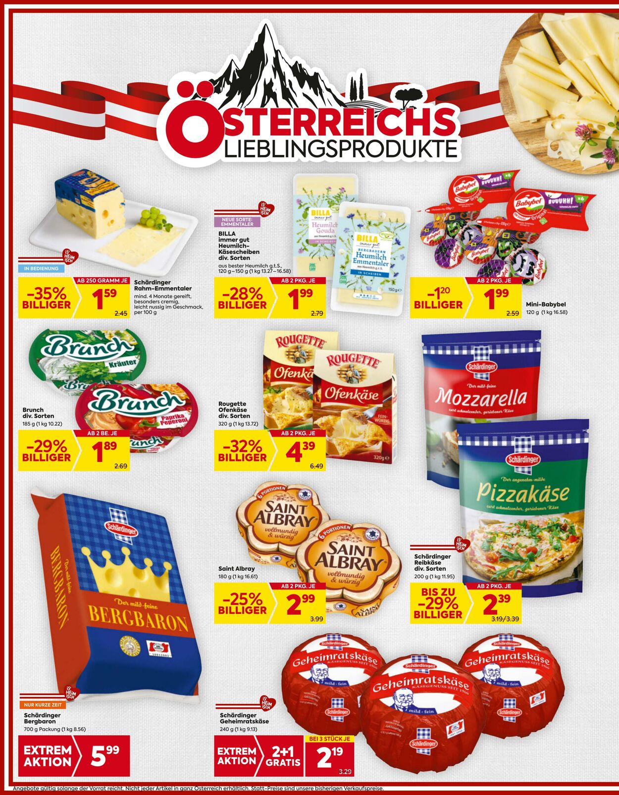 Prospekt Billa 23.10.2025 - 29.10.2025