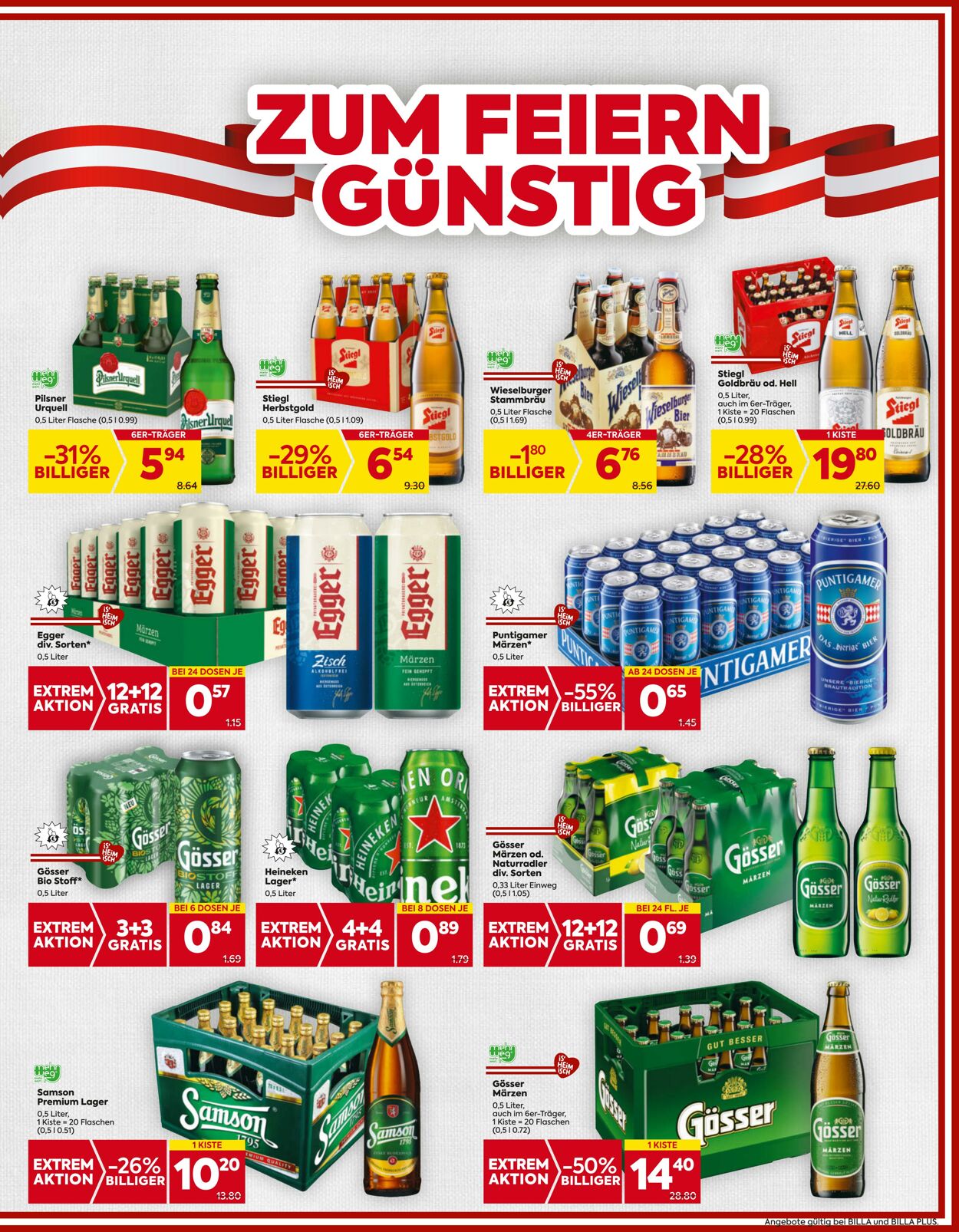 Prospekt Billa 23.10.2025 - 29.10.2025