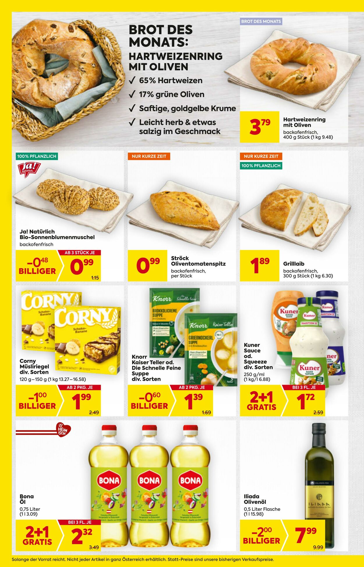 Prospekt Billa 26.06.2025 - 02.07.2025