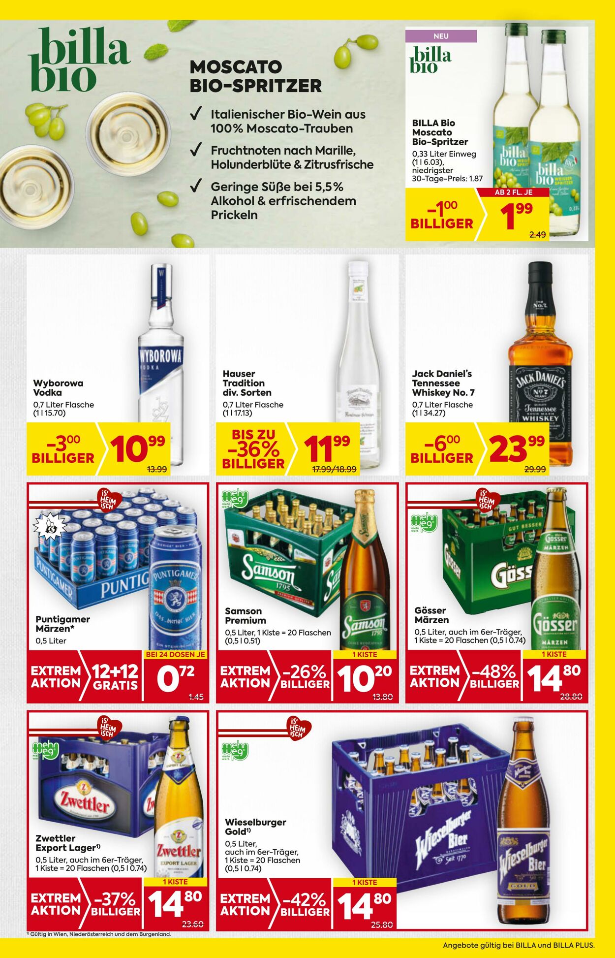 Prospekt Billa 26.06.2025 - 02.07.2025