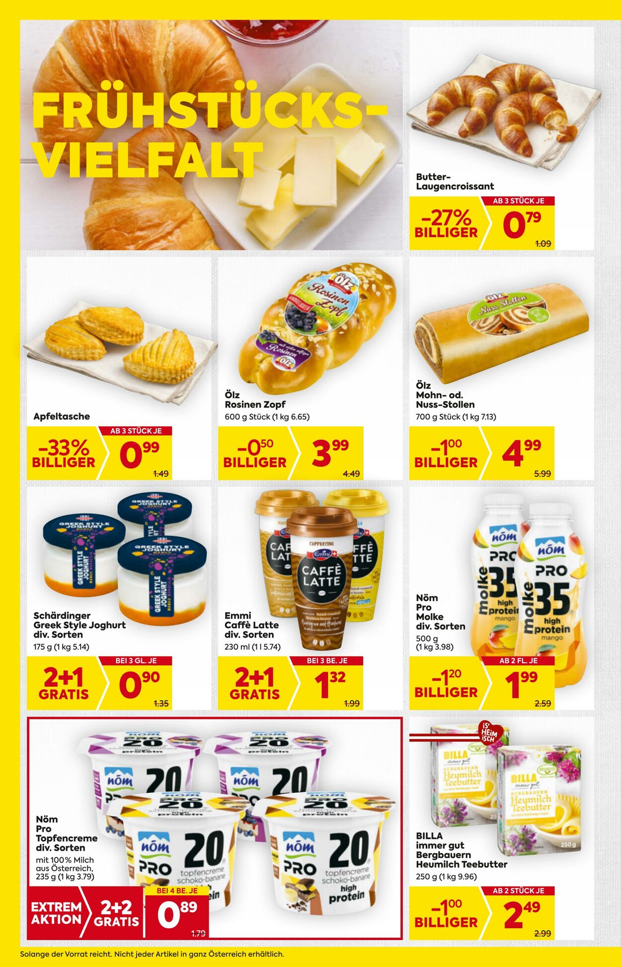 Prospekt Billa 26.06.2025 - 02.07.2025