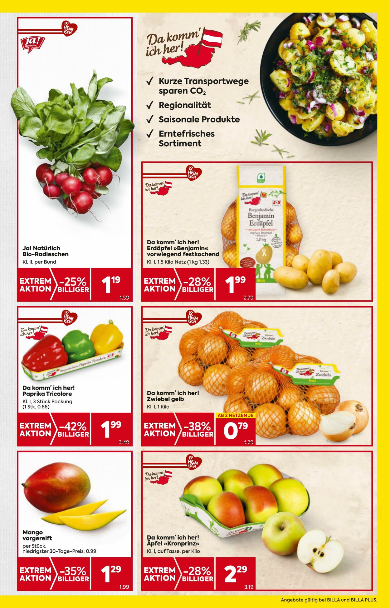 Prospekt Billa 30.10.2025 - 05.11.2025