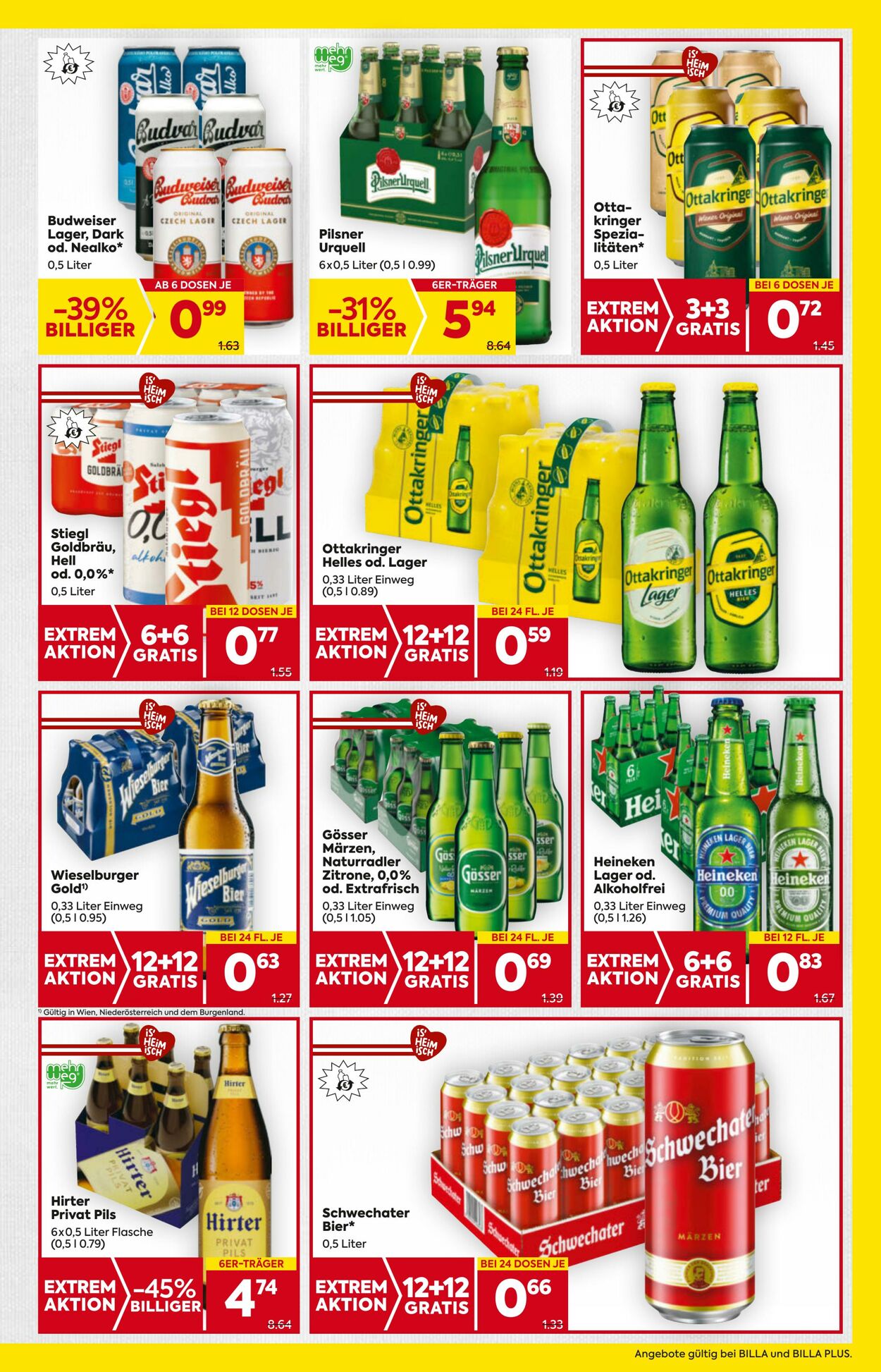 Prospekt Billa 30.10.2025 - 05.11.2025