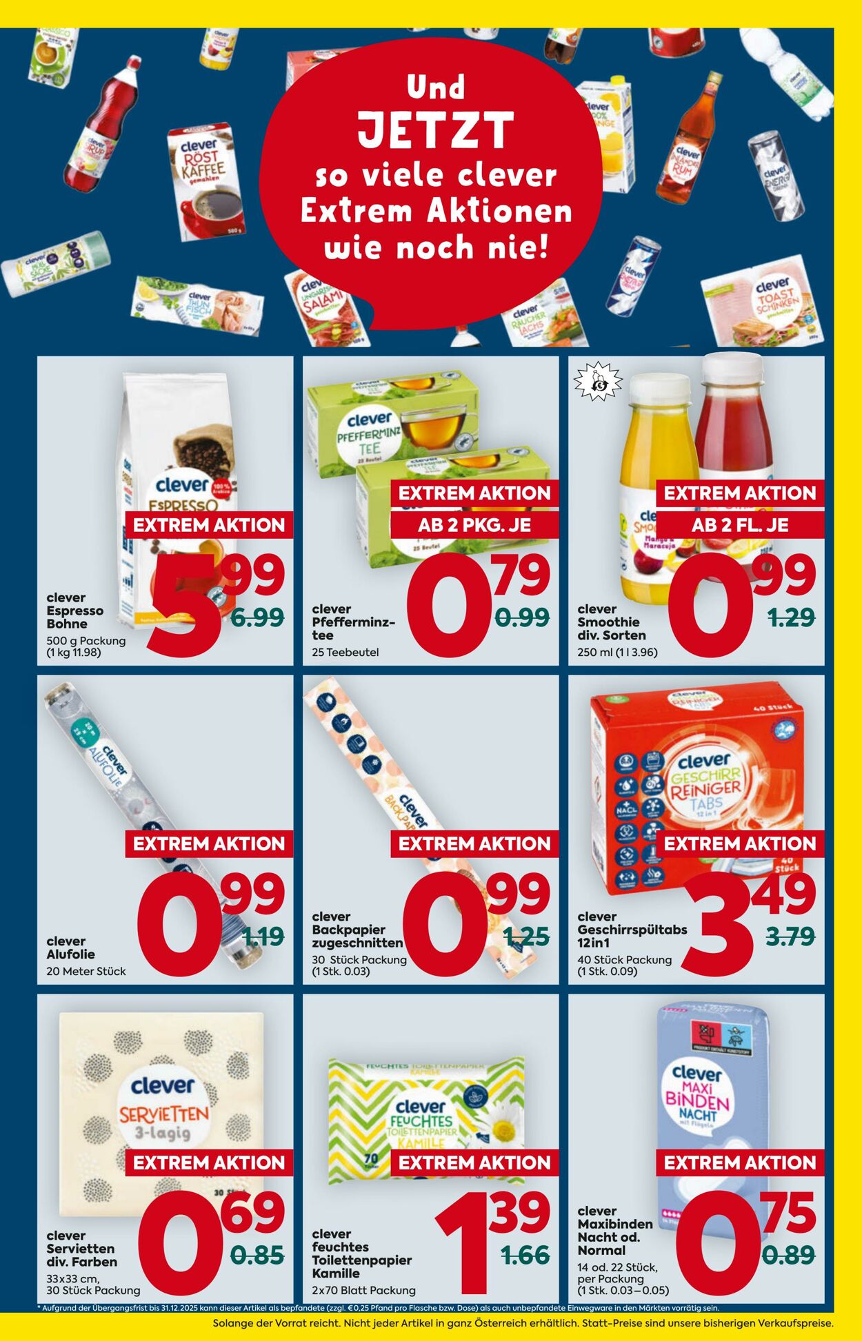 Prospekt Billa 30.10.2025 - 05.11.2025