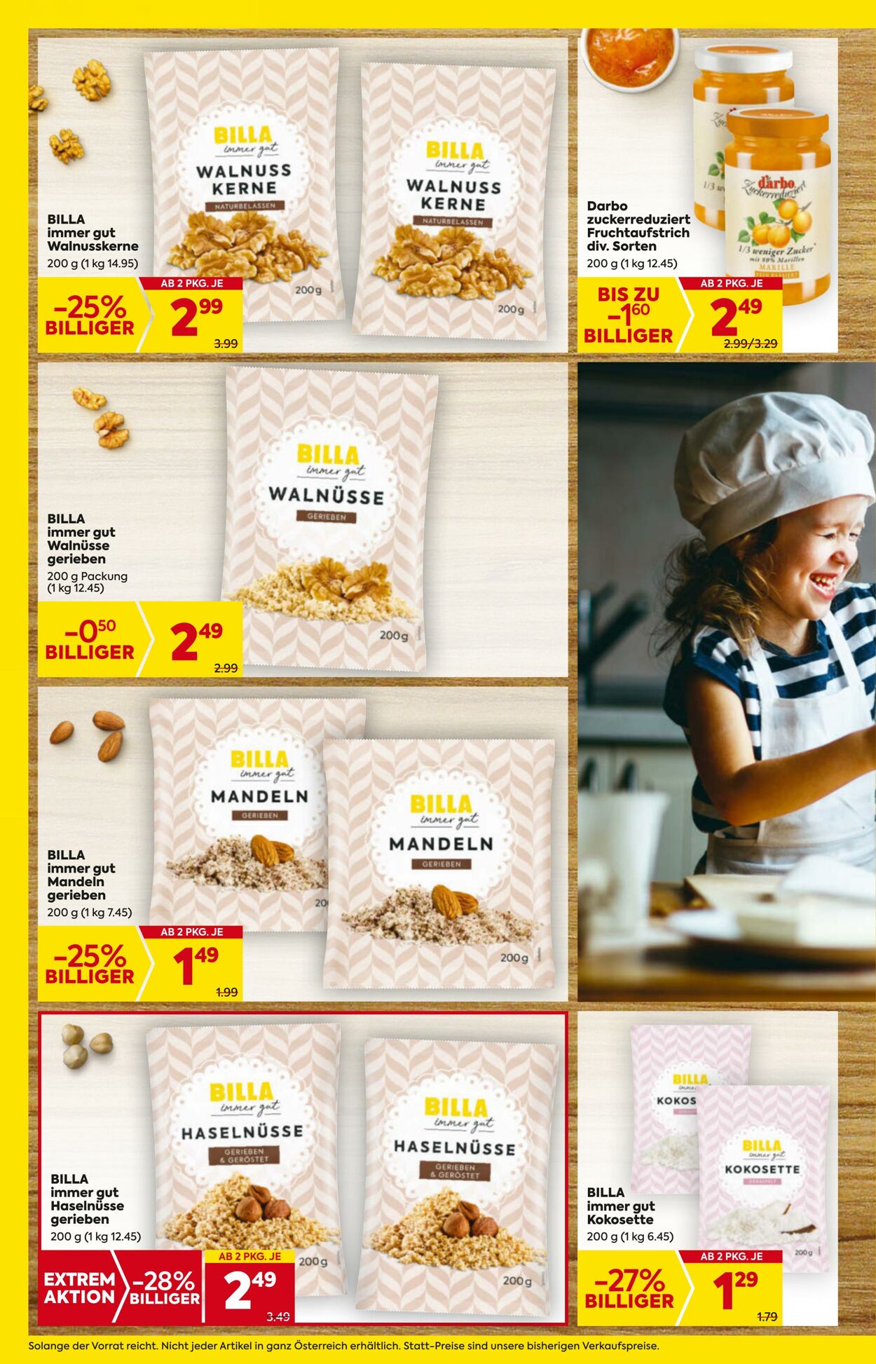 Prospekt Billa 30.10.2025 - 05.11.2025