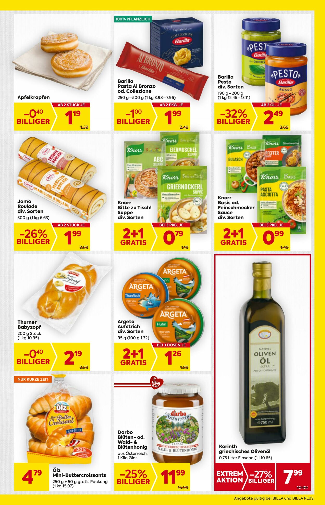 Prospekt Billa 30.10.2025 - 05.11.2025