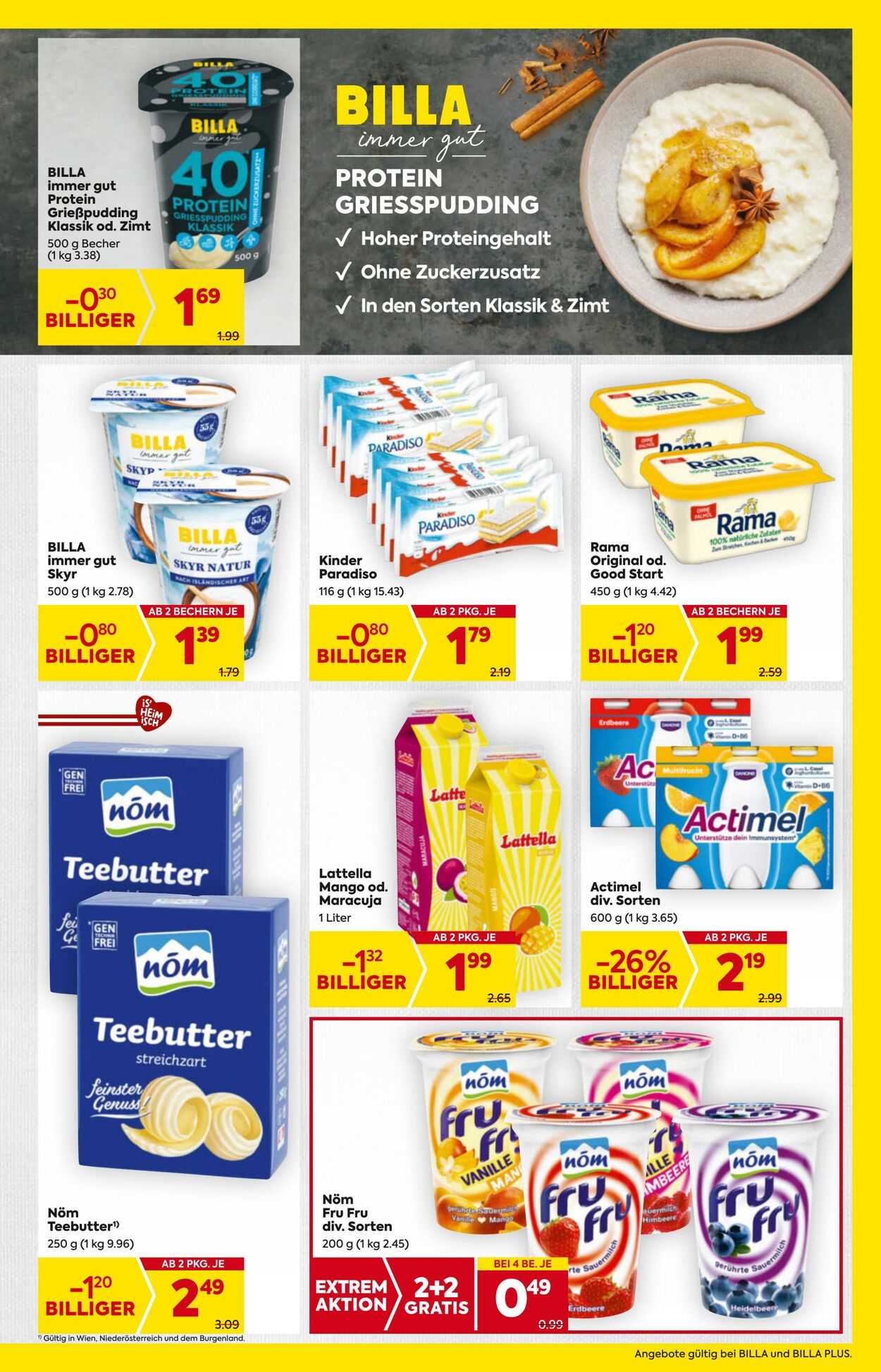 Prospekt Billa 30.10.2025 - 05.11.2025