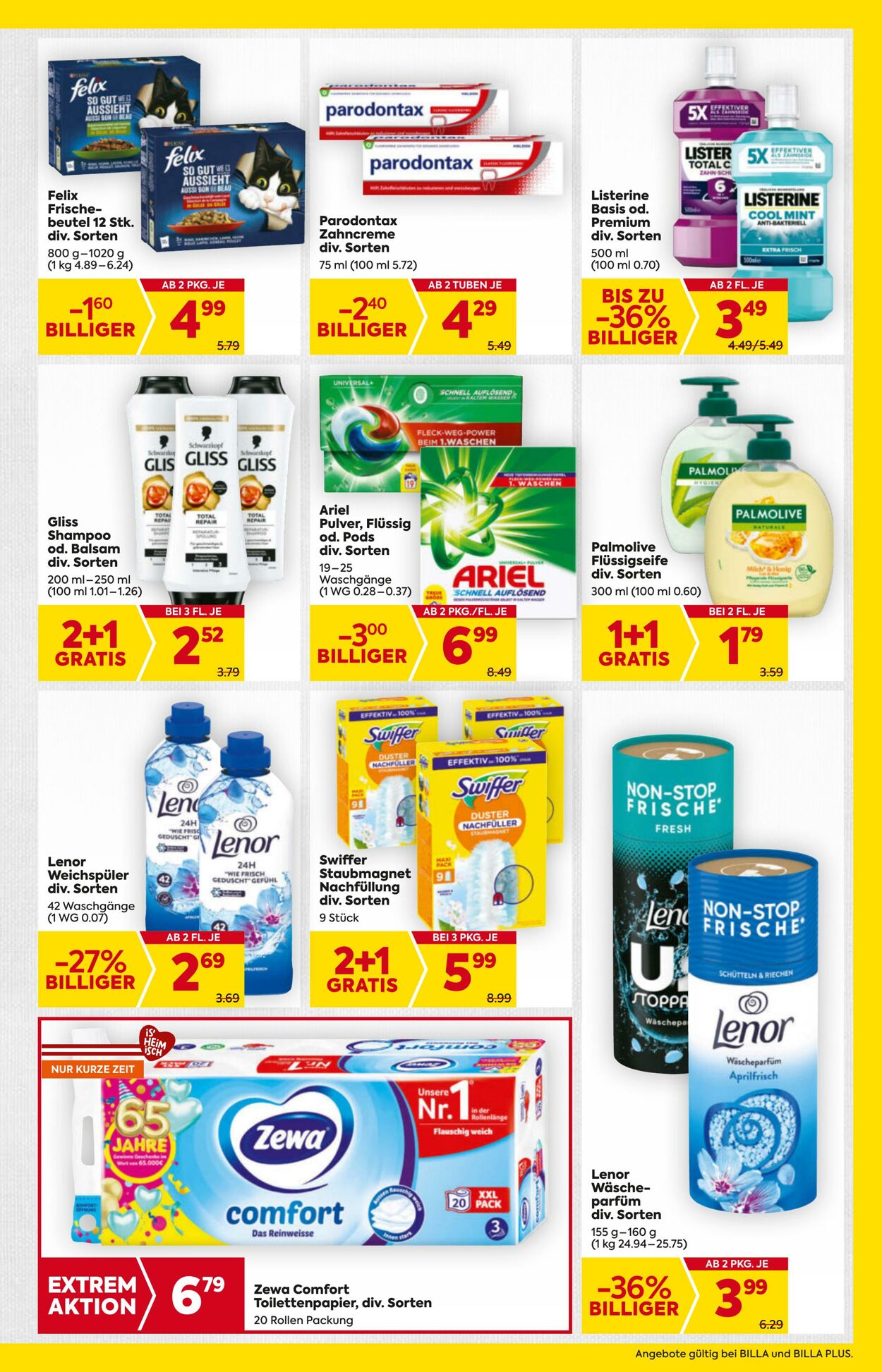 Prospekt Billa 16.10.2025 - 22.10.2025