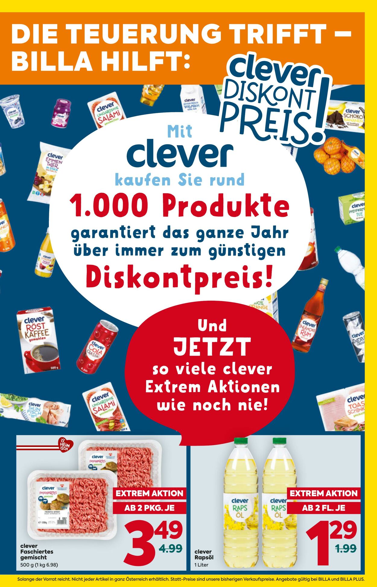 Prospekt Billa 16.10.2025 - 22.10.2025