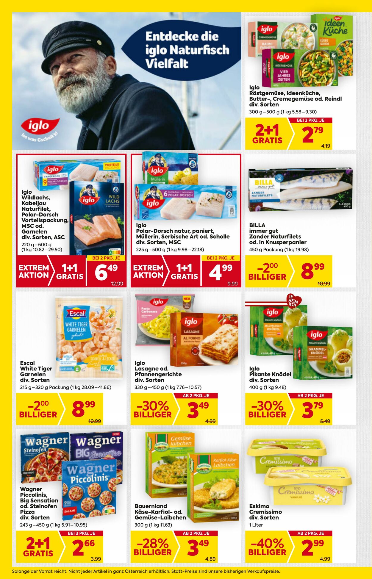 Prospekt Billa 16.10.2025 - 22.10.2025
