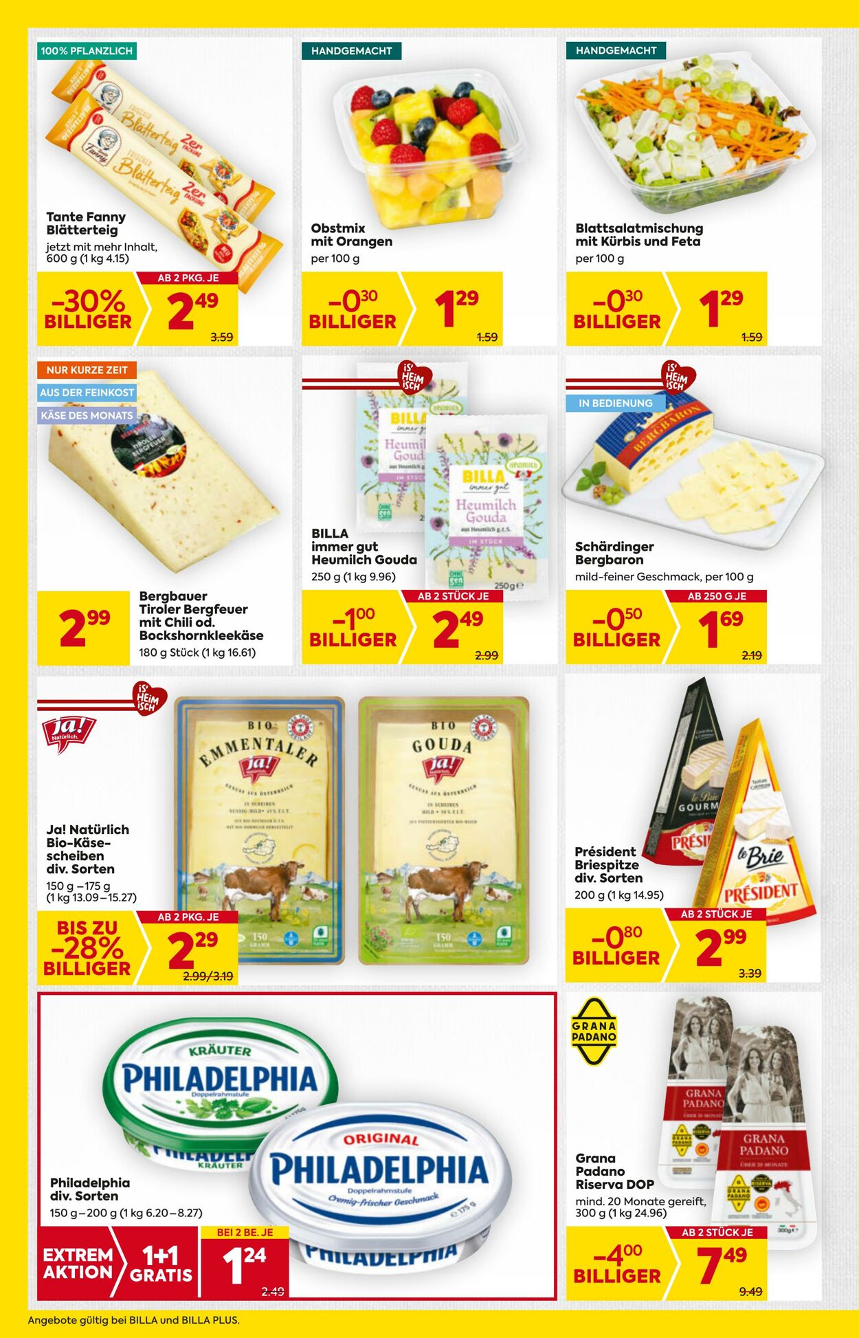 Prospekt Billa 16.10.2025 - 22.10.2025
