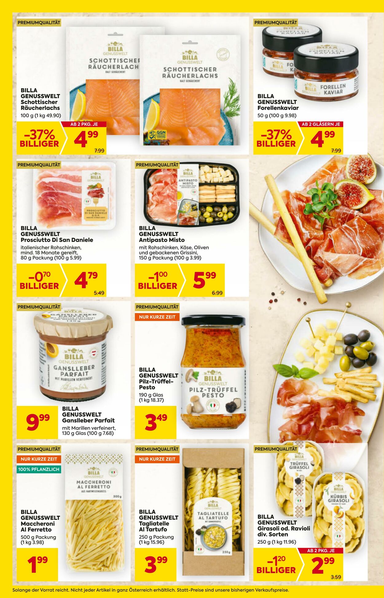 Prospekt Billa 16.10.2025 - 22.10.2025