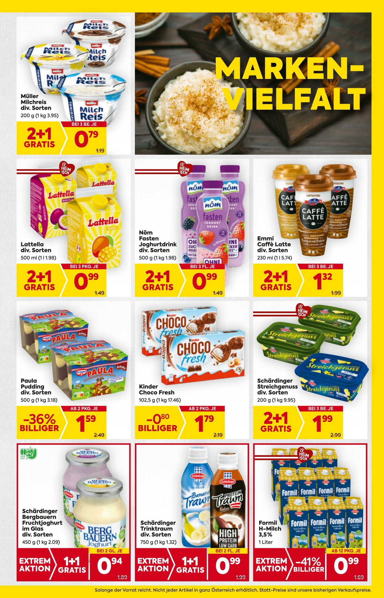 Prospekt Billa 16.10.2025 - 22.10.2025