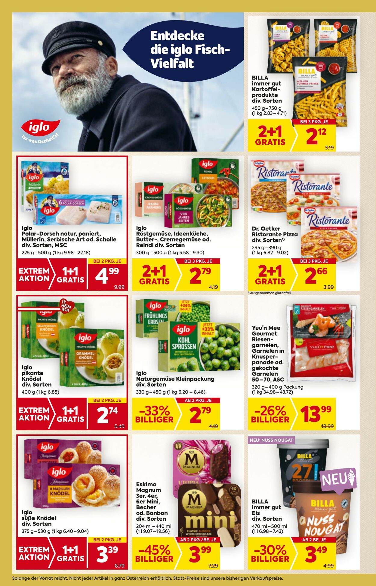 Prospekt Billa 13.11.2025 - 19.11.2025