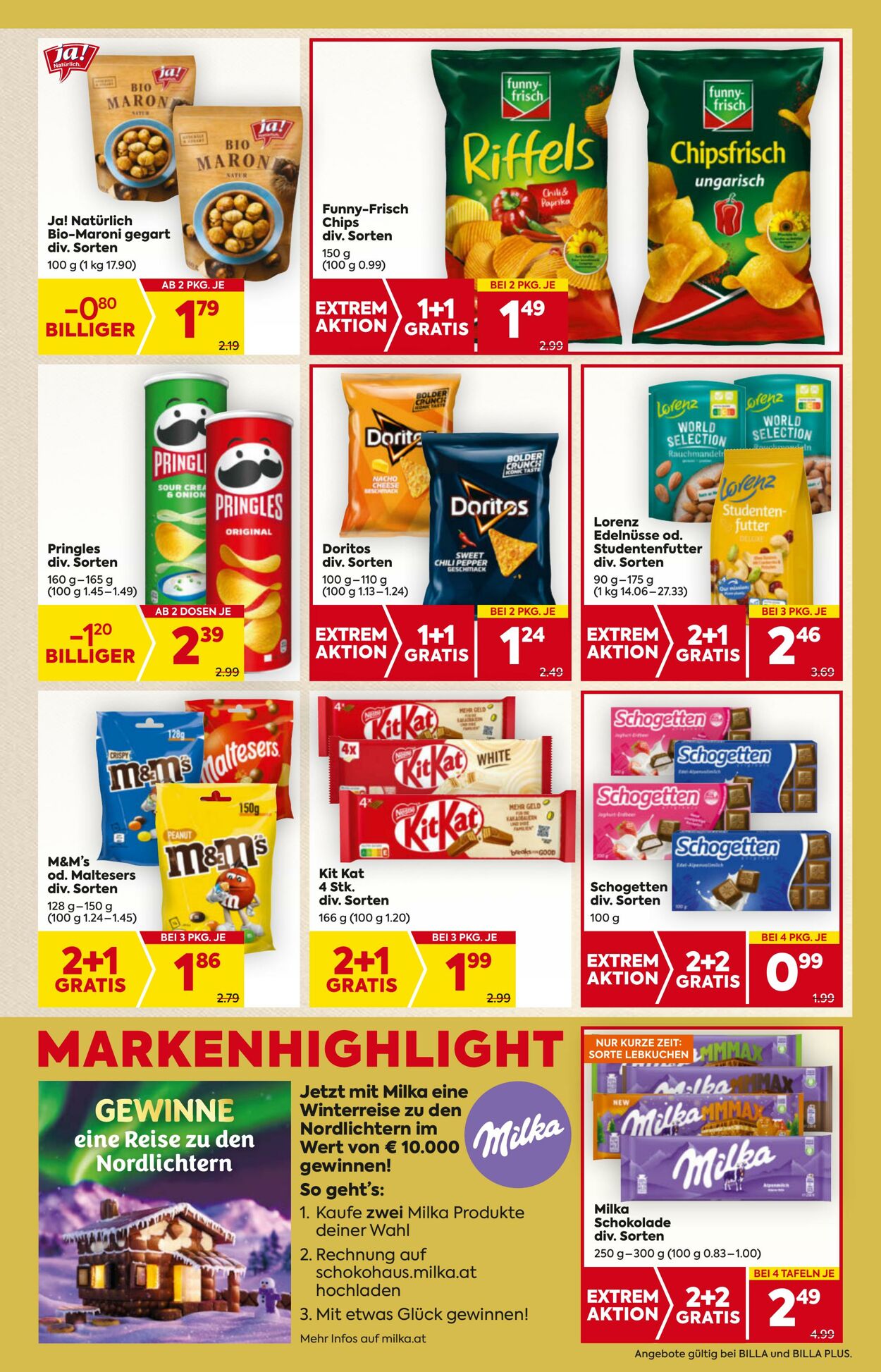 Prospekt Billa 13.11.2025 - 19.11.2025