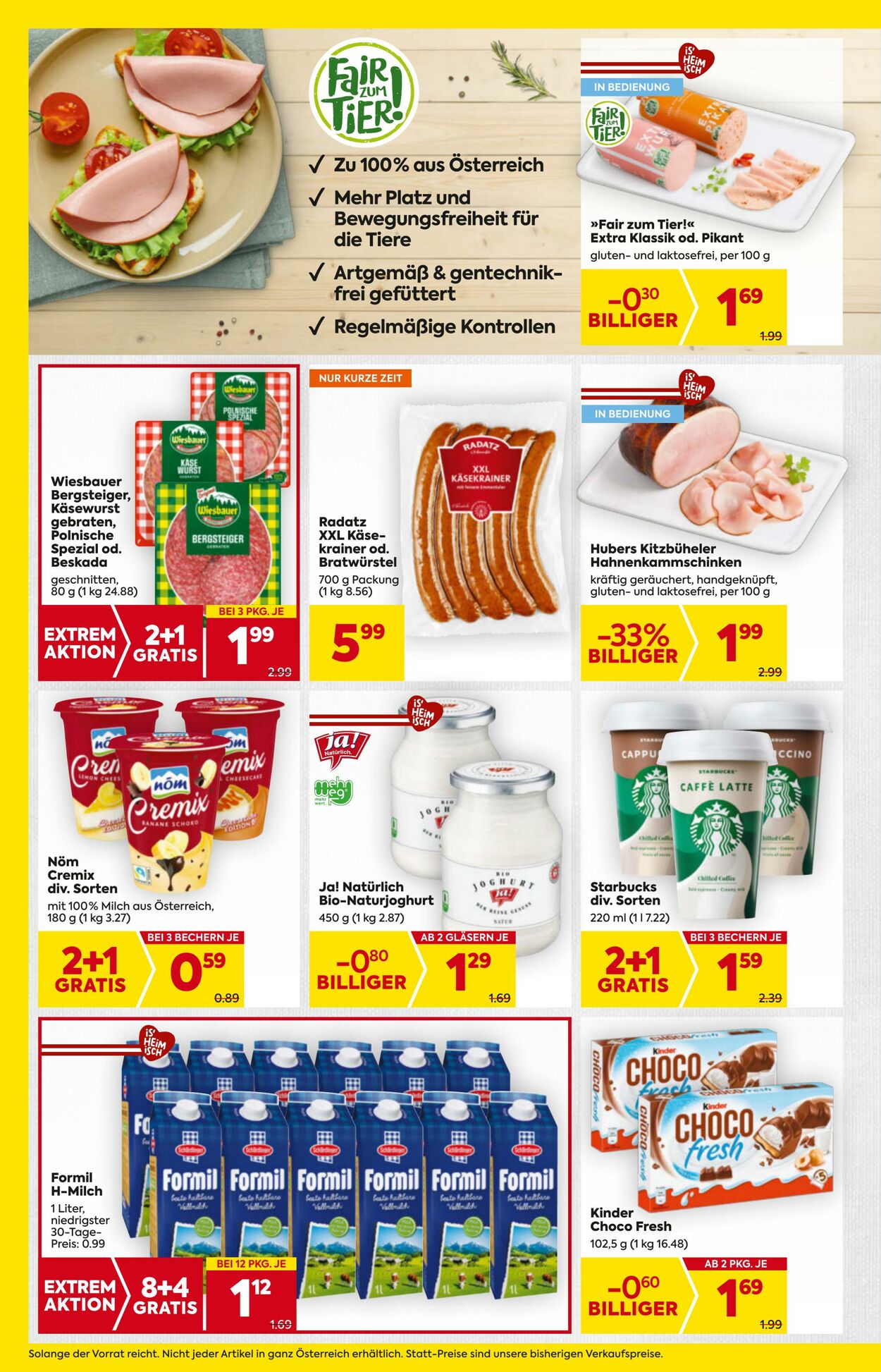 Prospekt Billa 17.07.2025 - 23.07.2025