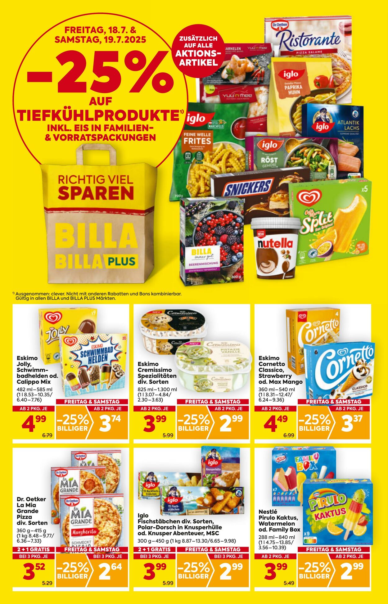 Prospekt Billa 17.07.2025 - 23.07.2025