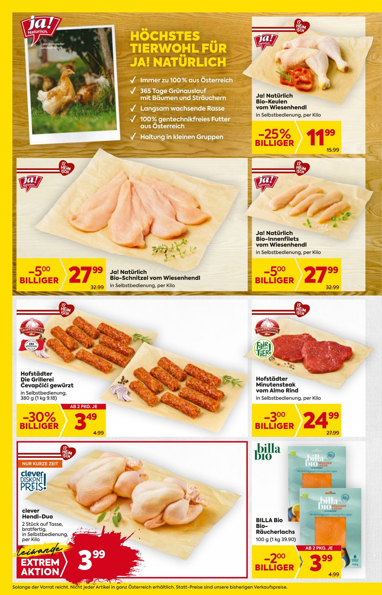 Prospekt Billa 15.05.2025 - 21.05.2025