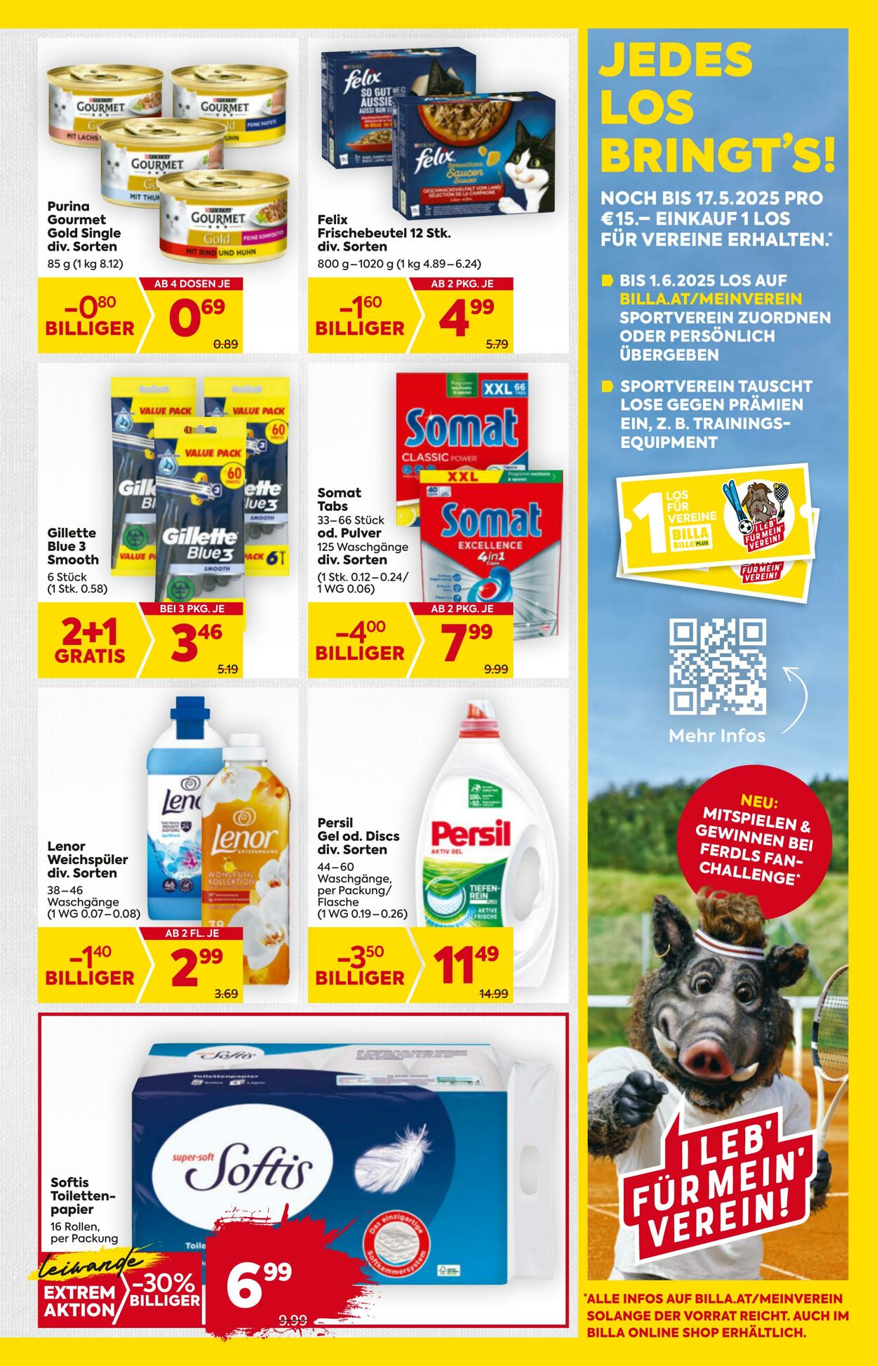 Prospekt Billa 15.05.2025 - 21.05.2025