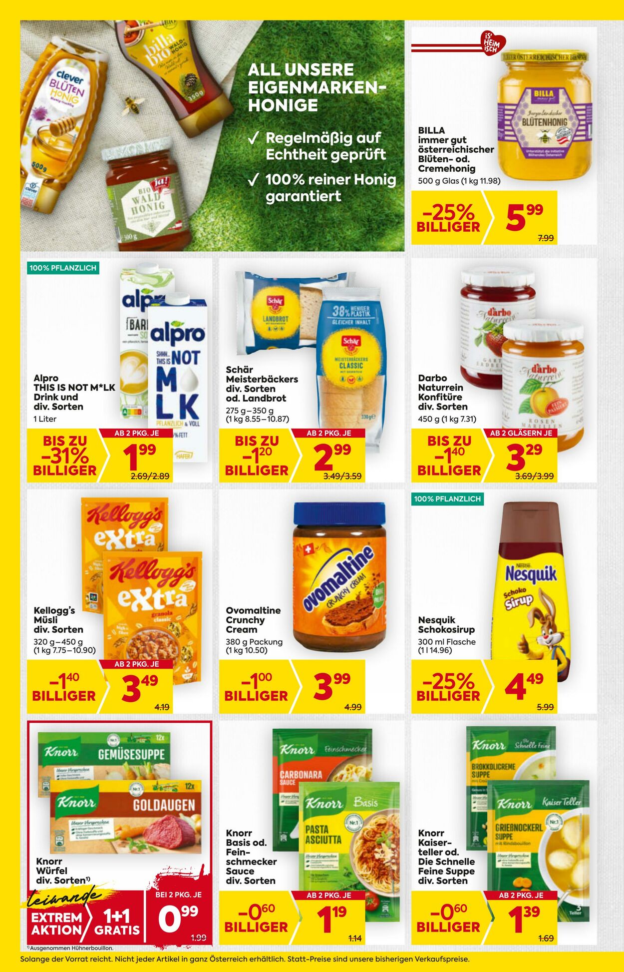 Prospekt Billa 15.05.2025 - 21.05.2025