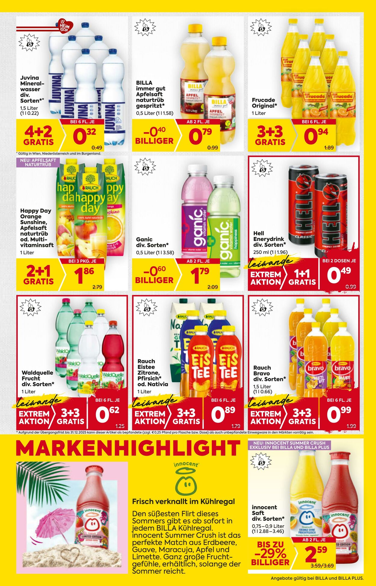 Prospekt Billa 15.05.2025 - 21.05.2025