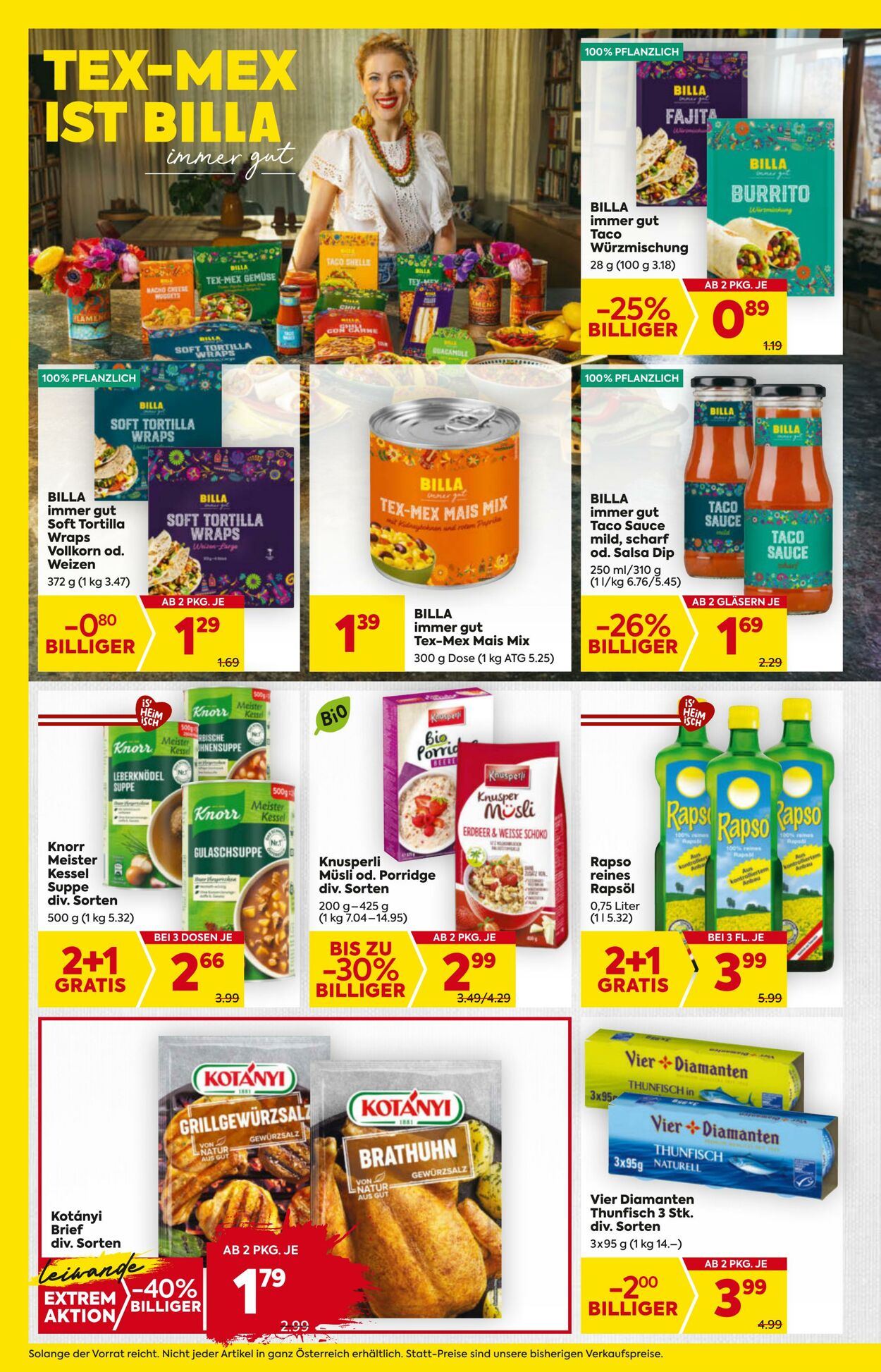 Prospekt Billa 29.05.2025 - 04.06.2025