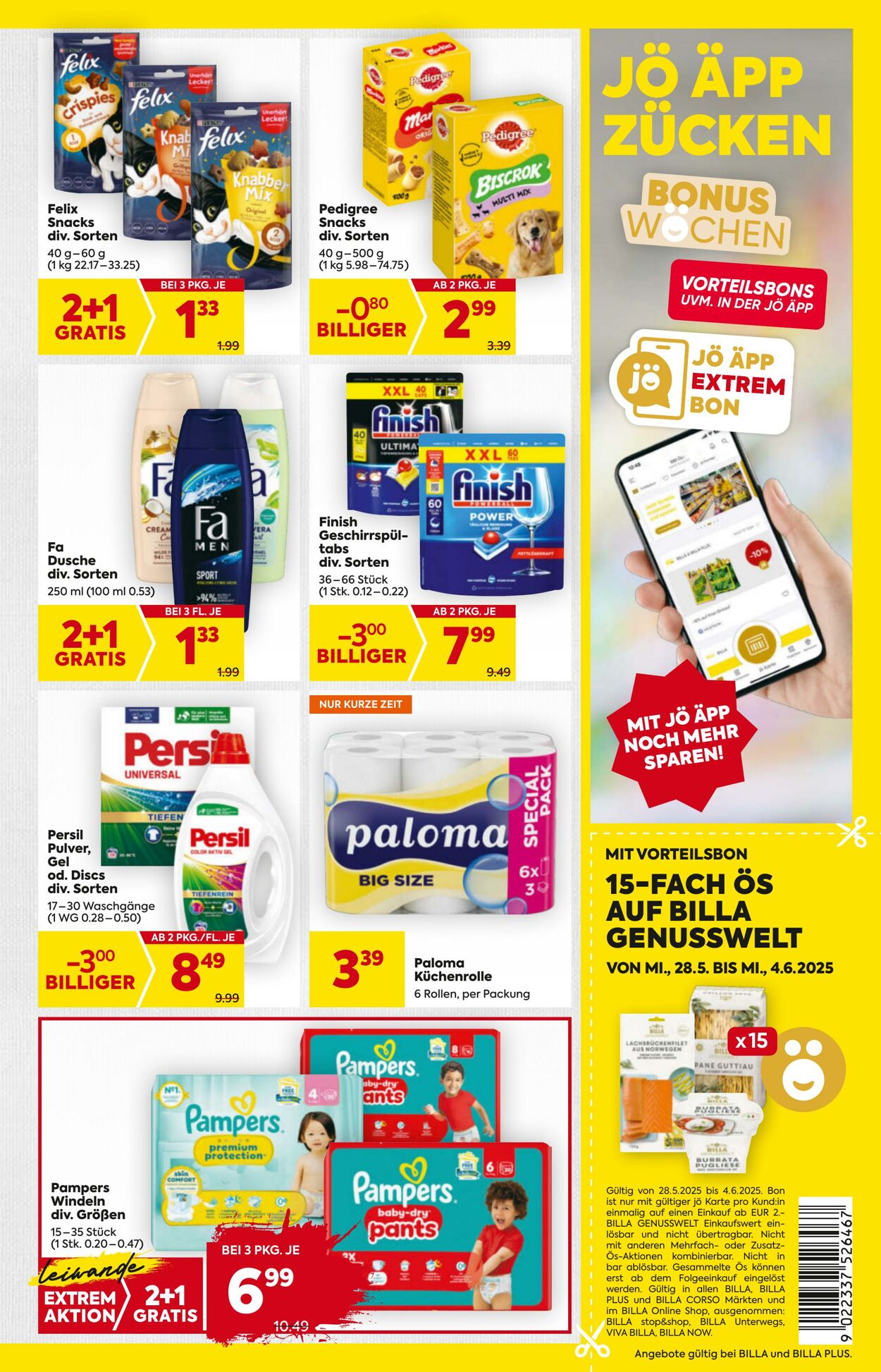 Prospekt Billa 29.05.2025 - 04.06.2025