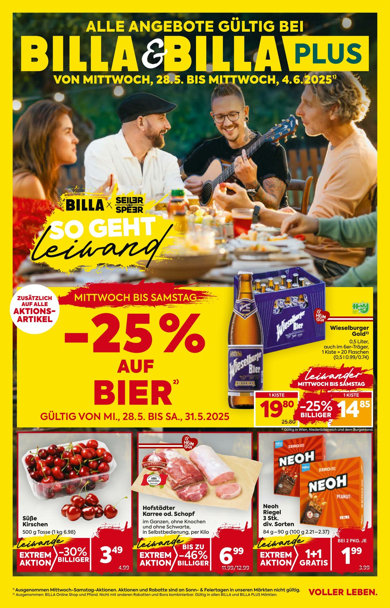 Prospekt Billa 29.05.2025 - 04.06.2025