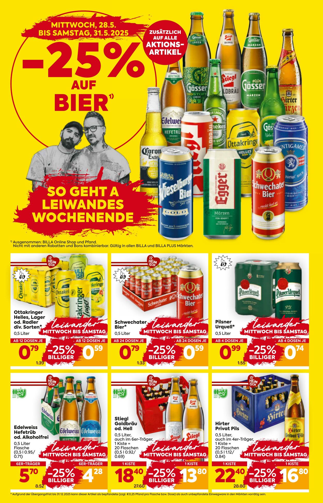 Prospekt Billa 29.05.2025 - 04.06.2025