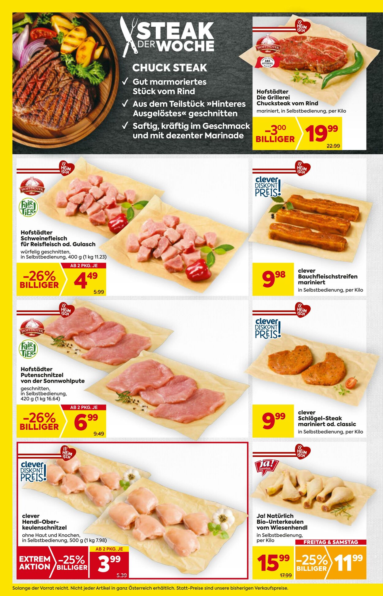 Prospekt Billa 03.07.2025 - 09.07.2025