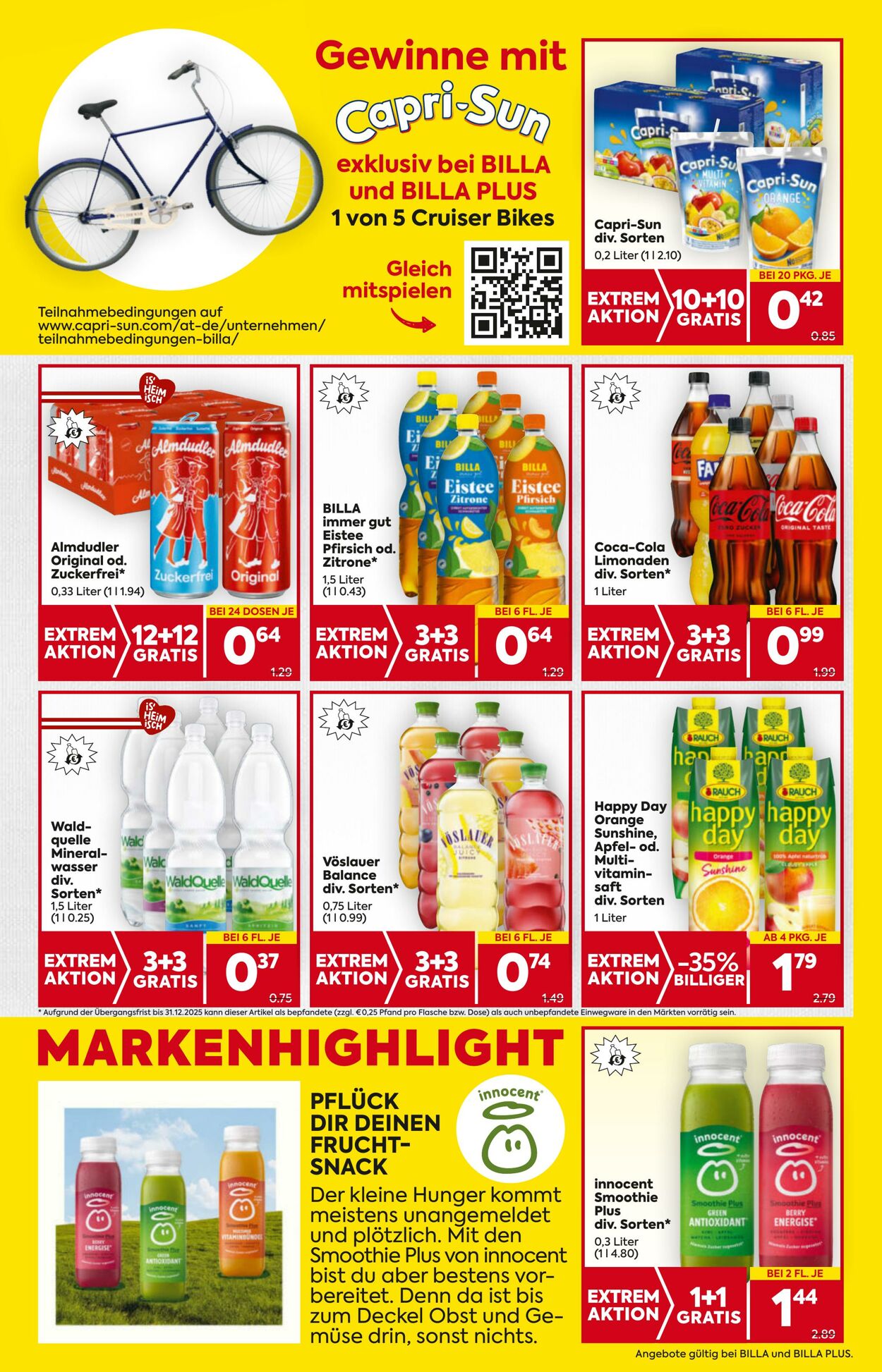 Prospekt Billa 03.07.2025 - 09.07.2025