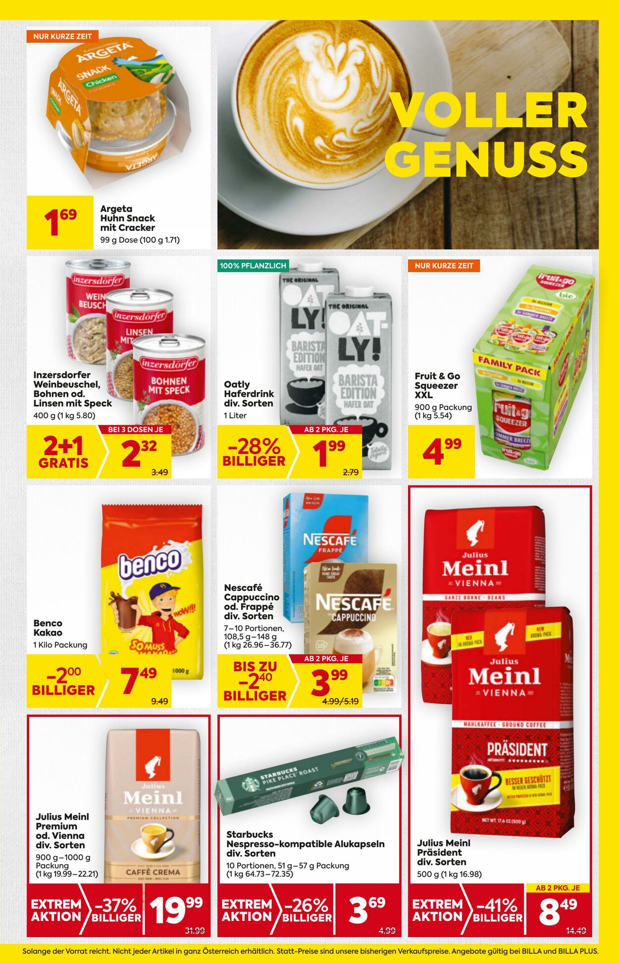 Prospekt Billa 03.07.2025 - 09.07.2025