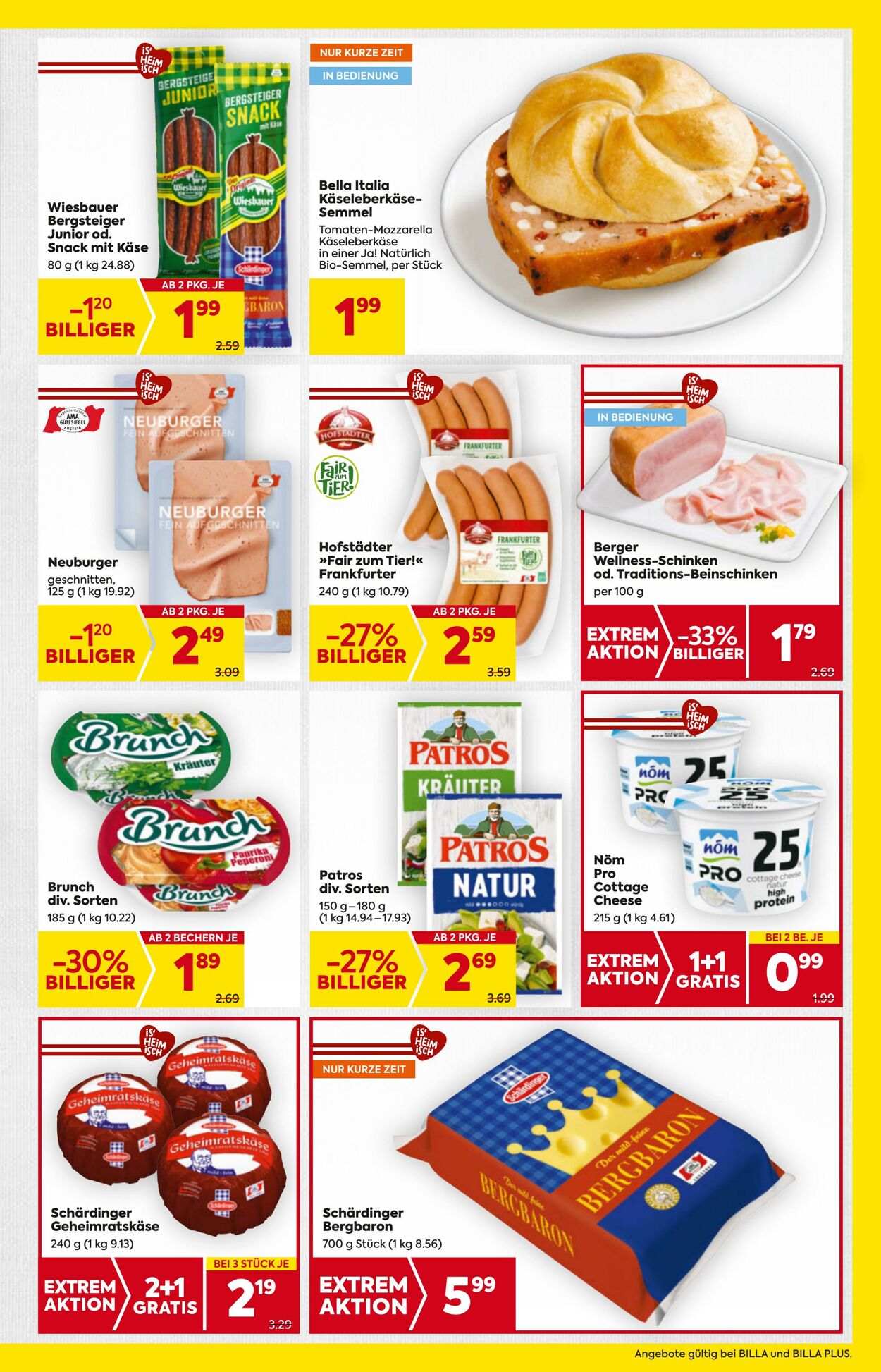 Prospekt Billa 03.07.2025 - 09.07.2025