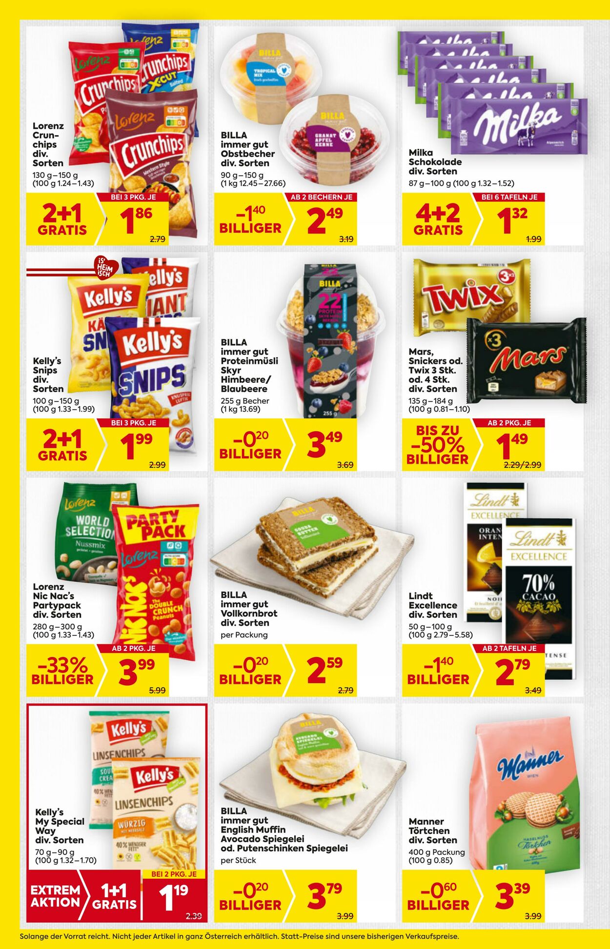 Prospekt Billa 03.07.2025 - 09.07.2025