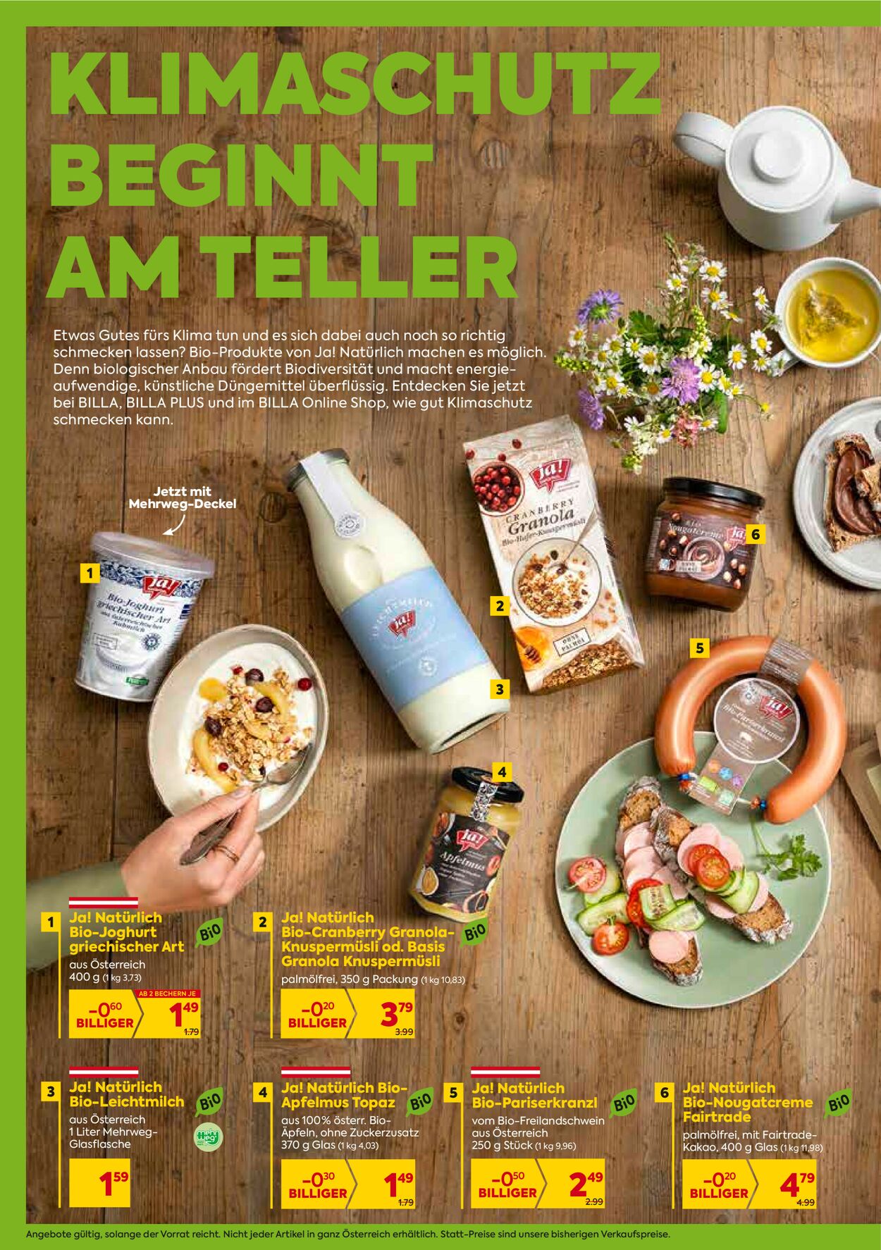 Prospekt Billa 15.07.2021 - 21.07.2021