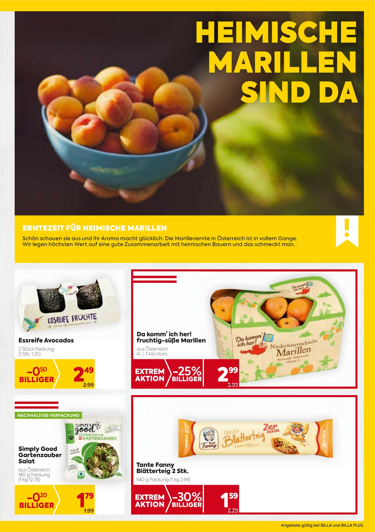 Prospekt Billa 15.07.2021 - 21.07.2021