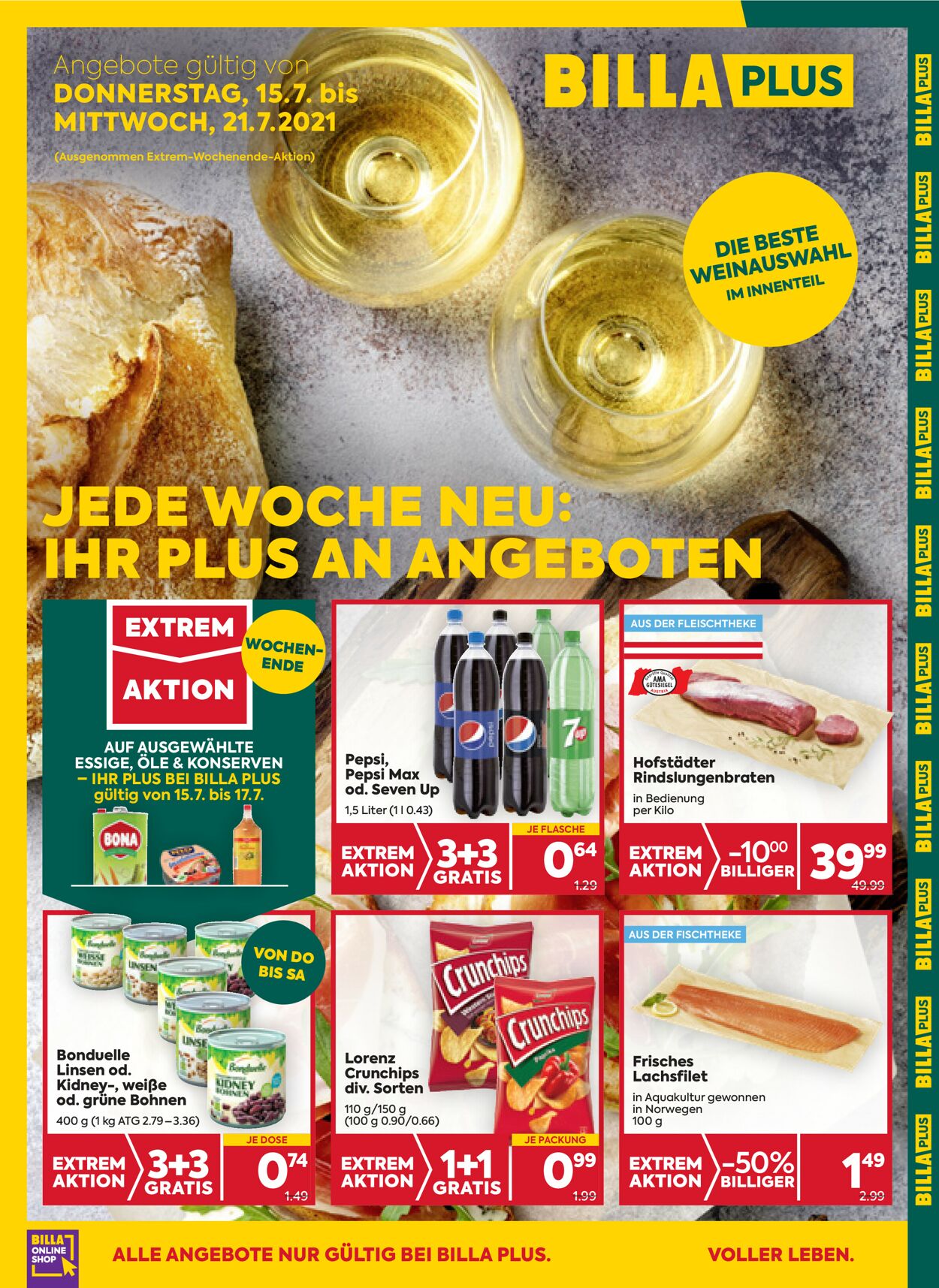 Prospekt Billa 15.07.2021 - 21.07.2021
