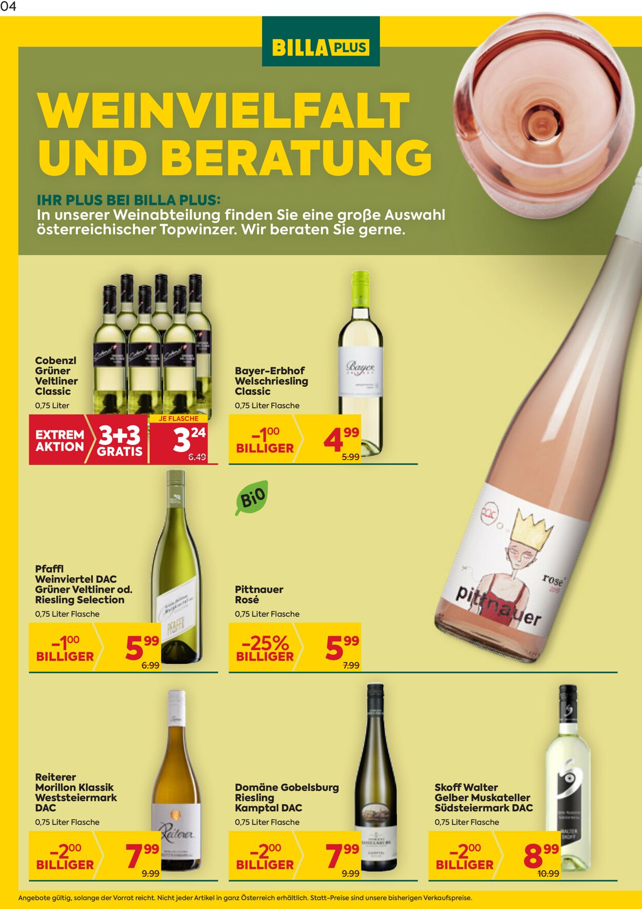 Prospekt Billa 15.07.2021 - 21.07.2021