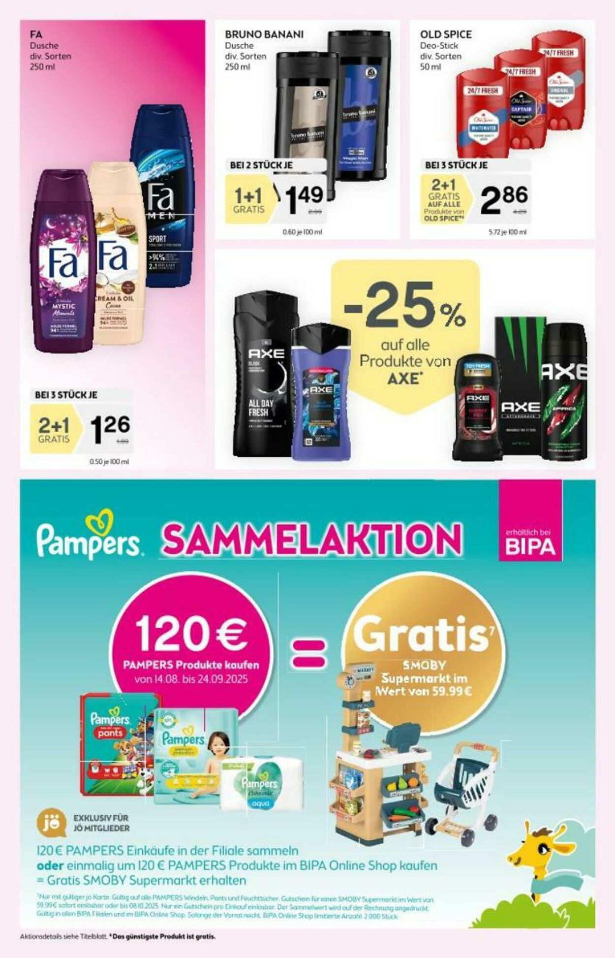 Prospekt BIPA 28.08.2025 - 10.09.2025