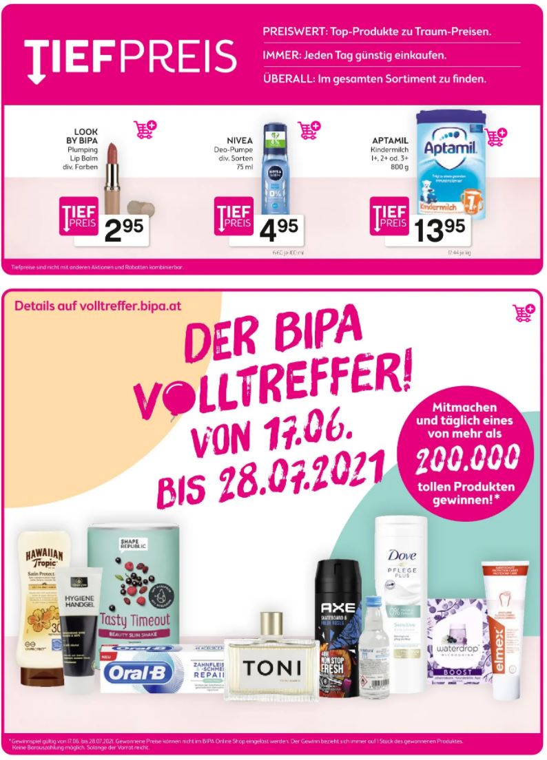 Prospekt BIPA 15.07.2021 - 28.07.2021