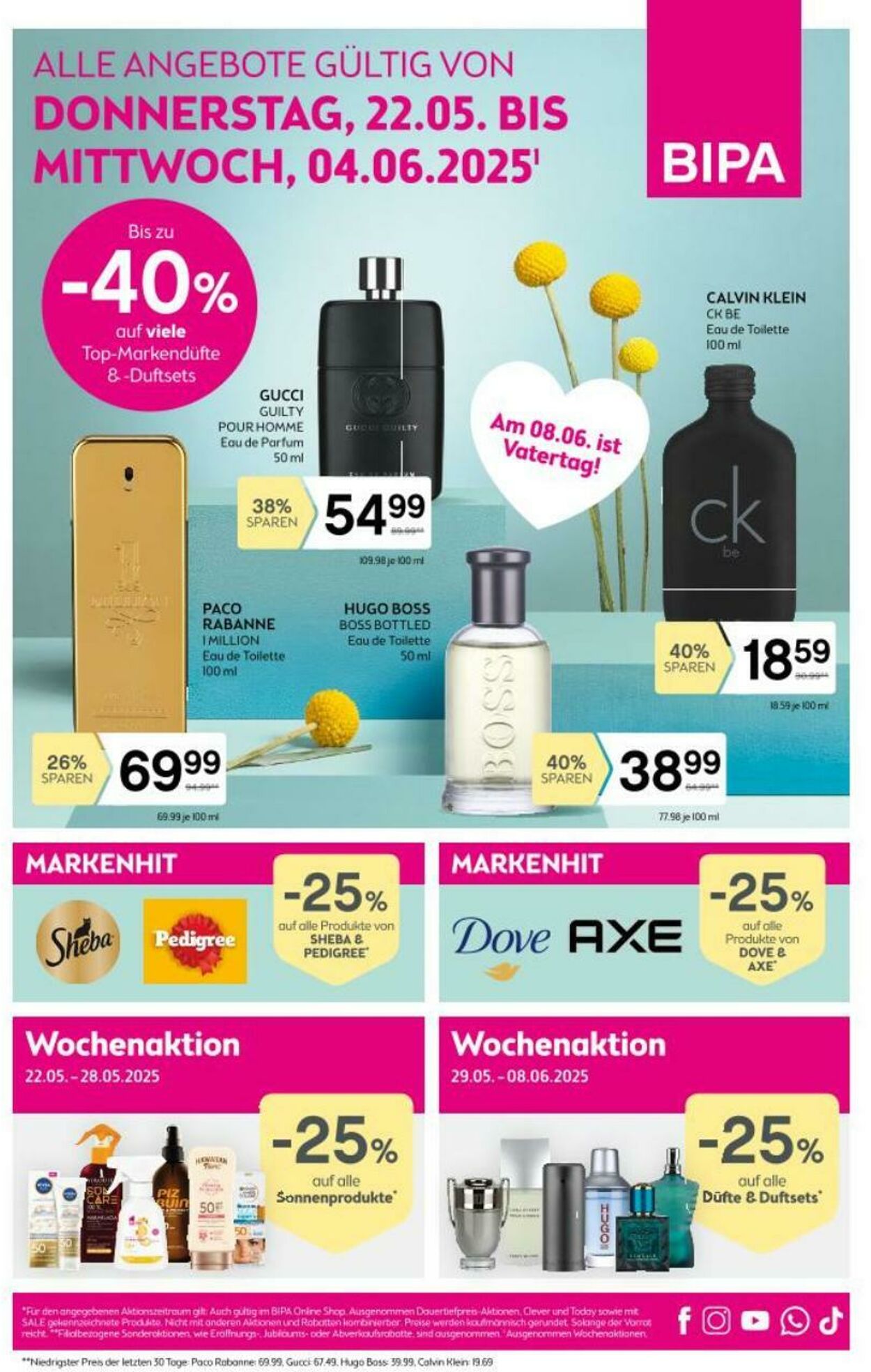 Prospekt BIPA 22.05.2025 - 04.06.2025