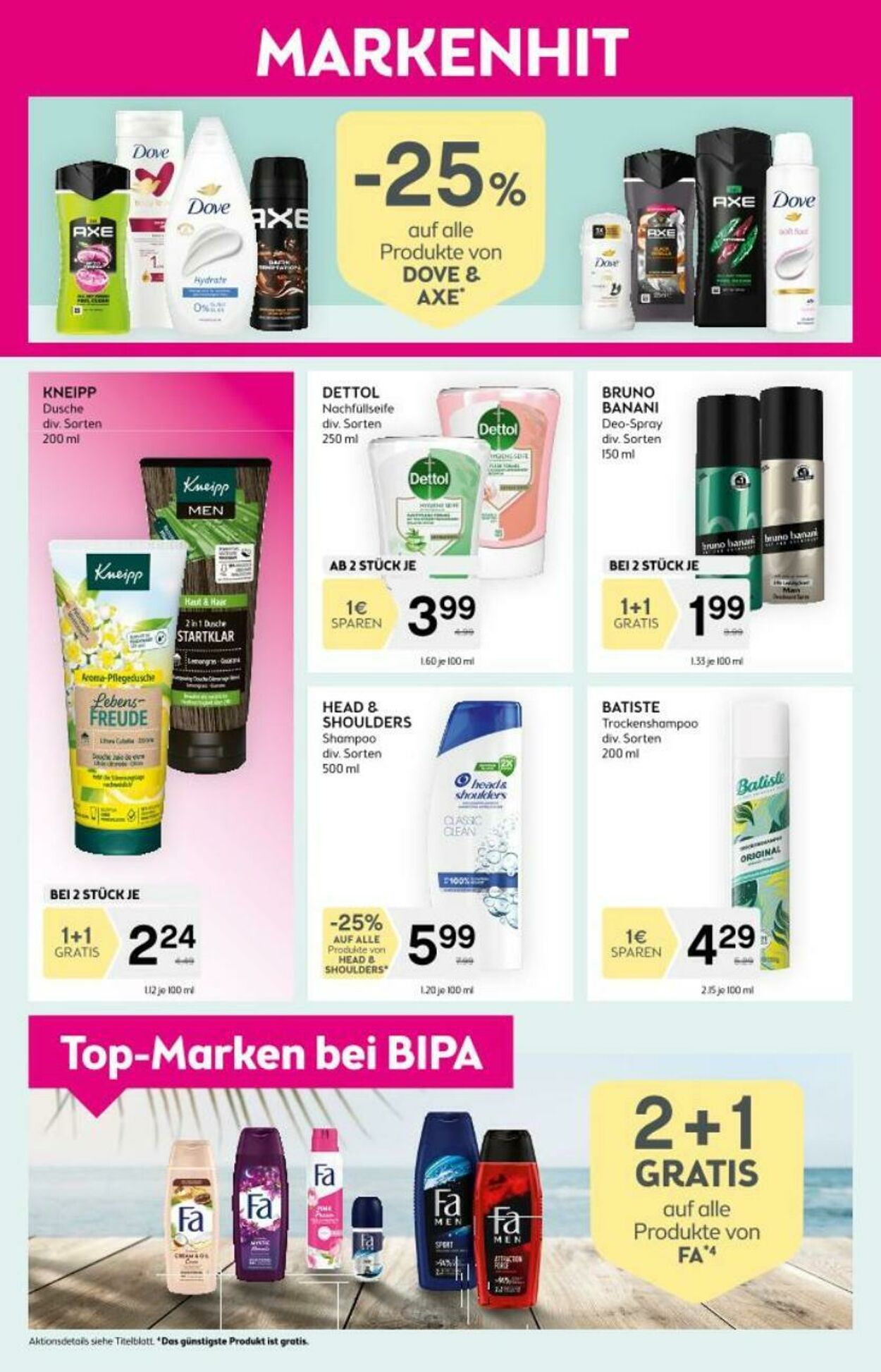 Prospekt BIPA 22.05.2025 - 04.06.2025